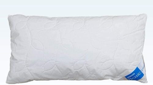 Frankenstolz Original Kissen mit kühlendem Tencel/Lyocell und weichen Faserbällchen, ideal für Schwitzer, Kochfest und damit ideal für Allergiker geeignet, Made in Germany, Größe ca. 40 x 80 cm