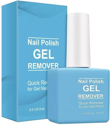 Super Fast Gel Nail Polish Remover - Professional, No Soaking or Wrapping Required - Easily Remove Polish in 2-5 Minutes