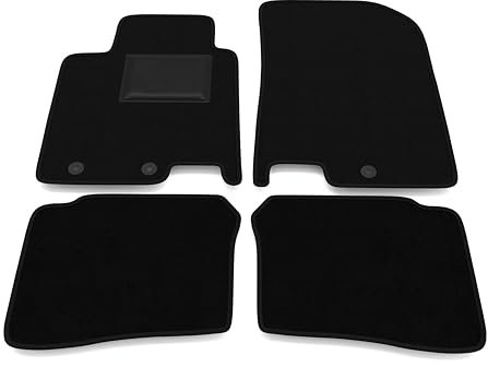 Somer Car Fußmatten kompatibel mit Hyundai i20 – 5 Türen 2014–2018 | Set mit 4 maßgeschneiderten matten