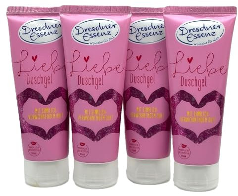 4er Pack Dresdner Essenz Duschgel Liebe 4 x 75ml