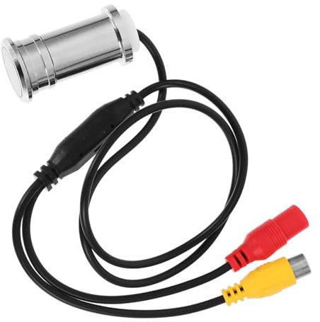 jojofuny 90grado Mini Telecamera Spioncino Digitale Angolo Visivo Cmos Per Sicurezza Interna Installazione Facile Protezione Casa Occhio Porta Con Funzione Video e Led