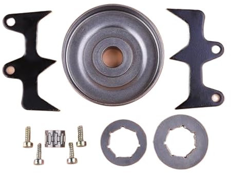 Vuzmode 325-Zoll-Kettenrad-Kupplungstrommel-Felgensatz, for Husqvarna, for 235 235E 240 240E 130 136 137 141 142 Kettensäge Felling Dog Bumper Spike-Lager Kupplungstrommel-Kettenradsatz
