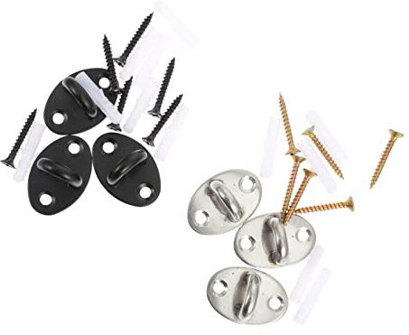 jojofuny Ceiling Fixing Hooks 6pcs Top-mounted Hooks for Home Heavy Duty Ceiling Hooks