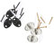 jojofuny Ceiling Fixing Hooks 6pcs Top-mounted Hooks for Home Heavy Duty Ceiling Hooks