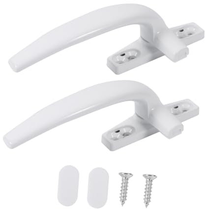 SEWACC 2piezas Manijas De Ventana De Aleación De Aluminio Tiradores De Ventana Modernos Para De Juego