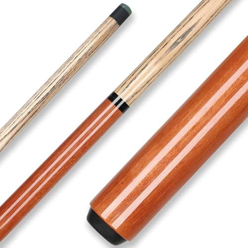 AKLOT Pool Queue, Schwerer Sprungbruch Pause Billard Queue 21/23/23~25/28oz 1 Stück Pool Stick 14mm Bakelite Tip für Explosive Breaks und Mühelose Sprünge