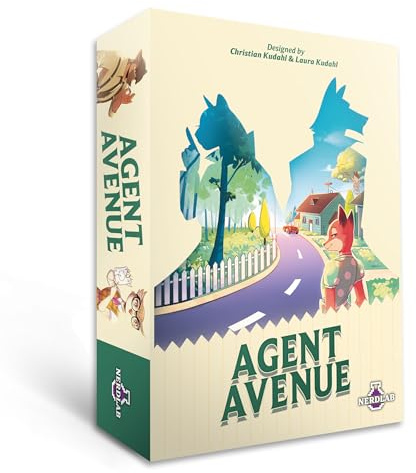 Agent Avenue (English Version) - Strategy Card Game, 2-4 Players, 10-15 Min, 8+ Years, on The Recommendation List for Spiel des Jahres 2025