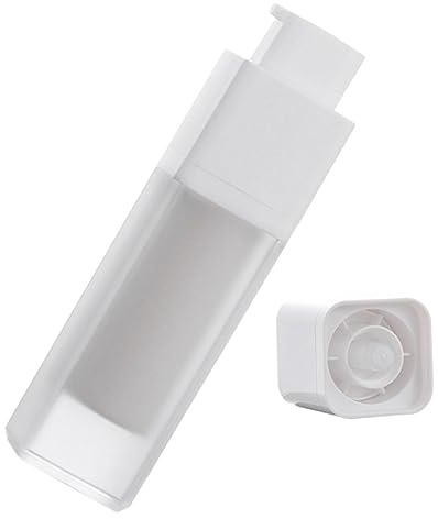 Baluue Portable Press Pump Lotion Dispenser Bottle for Travel Skincare Sub Container Refillable Matte Cosmetic Pump Bottle for Face Creams Sunscreen Shampoo Toiletry Packaging