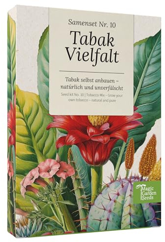 Magic Garden Seeds Set de semillas de tabaco con 6 variedades