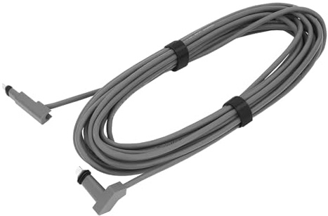 Garosa Long Lasting Rectangular Satellite Ethernet Cable for V2 Disc Antenna, Stable Copper Wire Connectivity with 26AWG, 15m Multipurpose Replacement for Seamless Internet Connection