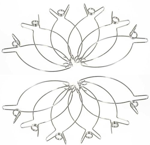 SIDCO Rouladenklammern 12 x Rouladenklemmen Rouladenhalter Rouladenringe Rouladen