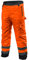 NEO TOOLS Profi Thermo Warnschutzhose EN 20471 Warnhose orange gelb Arbeitshose Warnschutz Sicherheitshose XXXL orange