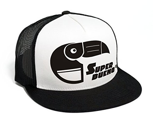 DEPARTED Herren Mesh Trucker Hat mit Print/Aufdruck - Snapback Cap - No. 43, Black/White