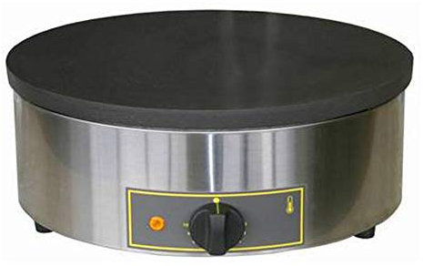 ROLLER GRILL Elektro-Crêpesgerät, Abmessung Ø 400 mm, Höhe 160 mm