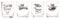 SD Toys SDTWRN21748 - Set di 4 bicchieri in vetro Harry Potter, multicolore