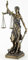 JFSM INC. Statue Blind Lady Justice – griechische römische Göttin der Gerechtigkeit
