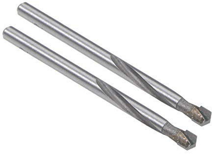 sourcing map 2 Stück Hartmetall Spiralbohrer Metallbohrer 4.2 mm für Edelstahl Kupfer Aluminium Zinklegierung Legierung Eisen