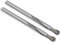 sourcing map 2 Stück Hartmetall Spiralbohrer Metallbohrer 4.2 mm für Edelstahl Kupfer Aluminium Zinklegierung Legierung Eisen