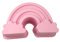 Q-Town Backform Regenbogen,rosa Kuchenform Kindergeburtstag Taufe Party wiederverwendbar Silikonform Silikon Rainbow Motivform, Himmel Wolken Motiv Form Kuchen Schokolade Regenbogenform besondere Form