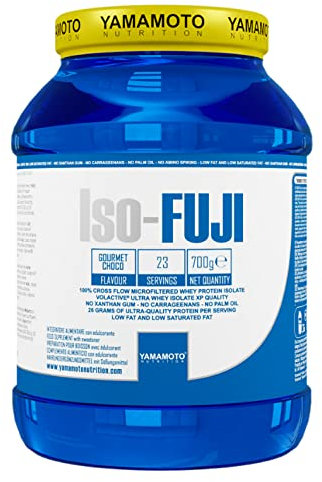 Yamamoto ISO FUJI 700 Gr - Proteine Isolate siero del latte, gusti a scelta (caribbean dream (tropical))