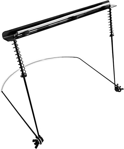 Mundharmonika-Halter, mit verstellbarer Hals-Halterung, Schwarz (24 Löcher)