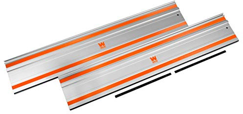 WEN CT9110 - Riel guía y adaptadores para sierra de oruga, 110 pulgadas