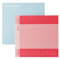 3M Post-It bedruckte Haftnotizen: 2,9 in. Breite (klassifiziert) / 2-Packung