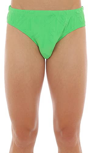 MOSCHINO Costume da Bagno Short da Uomo Marchio, Modello A42189405, Realizzato in Nylon. M Verde