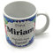 PLUS HOME Taza personalizada con nombre. Regalos personalizados con nombre y texto. Tazas con frases originales.MIRIAM