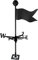 EICOFF Exquisite Metall-Wetterfahne, Ornament, Wetterhahn, Edelstahl-Flagge, Wetterfahne, Metall-Wetterfahne, Retro-Bauernhof-Szene, Gartenstecker, Windfahne, Windrichtungsanzeige für Haus, Garage,