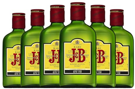 Whisky Blended JB Botellín 20 cl (Caja de 6 Botellín de 20 cl)