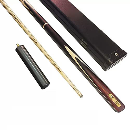MyNvy Billiard Tisch mit zubehör Billiard cue Billard Queue Der 3/4 Geteilte Schläger mit 10 mm Kopf ist aus nordamerikanischem Eschenholz gefertigt, das mehr als Zwei Jahre natürlich (Color:A,Size:)