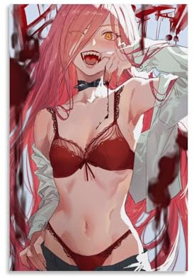 Chainsaw Man Poster Wall Art Poster Gift For Friend Bed Room Living Room Decor Modern Aesthetic Poster Decorative Painting Canvas Wall Posters And Art Picture Print Modern Family Decor Posters Unfr