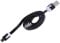 UPKOCH Flat Noodle Usb Quick Charger Cable for Devices Flexible Tpe Material Portable Data Cable for Smartphones Tablets and Players Black