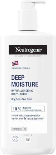 Neutrogena Norwegian Formula Visibly Renew Firming Body Lotion (3 x 400ml), Nourishing Body Cream Designed to Help Restore Skin's Elasticity, Moisturiser made with Glycerin for Skin Hydration