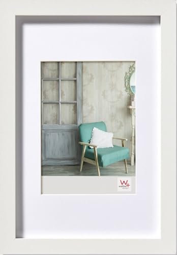 walther design Bilderrahmen weiss 18 x 24 cm Stockholm EA824W