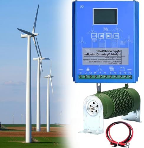 Dfdieratve 16000w-20000w Wind Solar Hybrid Laderegler MPPT 12V 24V 48V Solar Boost Digital Regler LCD Display Home Straße,48V/20000W