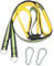 Bamberg Marine Rope Ladder,for Inflatable Boats,Fishing Boats,Kayaks,Motorboats,Portable Marine Boarding Rope Ladder 3 Elevators