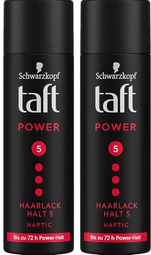 taft Haarspray VOLUMEN Halt 5 Reisegröße (2 x 75 ml) - Doppelpack + PurLife Sticker