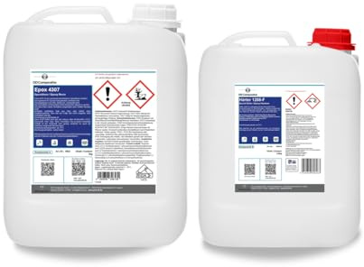 DD Composite Epoxidharz 4307 mit Härter 1208-F Laminierharz für Beschichtungen Reparaturen Formenbau hervorragende Haftung auf vielen Untergründen