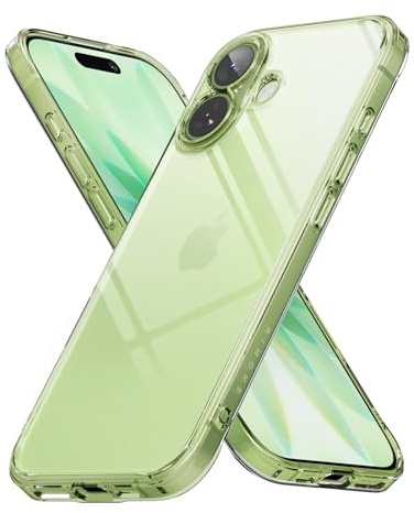 Ringke for iPhone 17 Case, Fusion (Clear) | Slim & Transparent, Shockproof Bumper, Scratch-Resistant Back, Individual Camera Cutouts