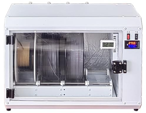Generisch 3D-Drucker-Filamenttrocknerbox, 4-Spulen-Filament-Dehydrator mit 0-70 ℃ Thermometersteuerung, 360° Heißluftzirkulations-Trocknerbox mit 3D-Druckerfilament, for ABSPLAPAPCPCLPETG