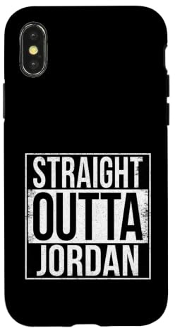 STRAIGHT OUTTA JORDAN Case for iPhone X/XS