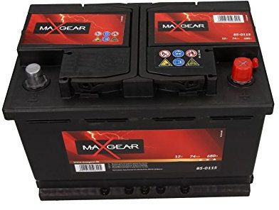 Quality Parts Car Battery 12 V 74Ah 680 A L – 278X175X190 L x W x H 1J0915105AE 1130882