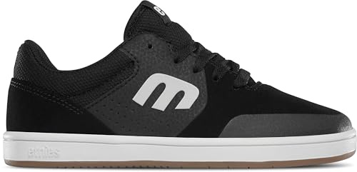 Etnies Unisex-Kinder Kids Marana Skateboardschuhe, Schwarz (968-Black/Gum/White 968), 38 EU (5 UK)