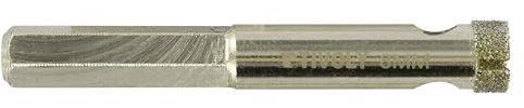 Tivoly 12000820800 Foret Diamond à Eau pour Grès Céram, Queue Hexagonale, Usage Courant Ø 8mm
