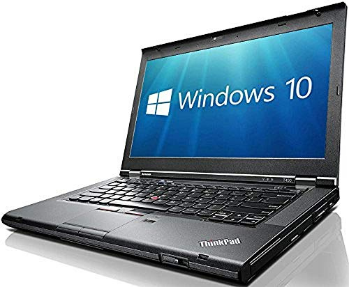 Lenovo Thinkpad T430 14 Pollici a LED Notebook - () (Intel I5-3320M, 8 GB di RAM, 120 GB Sdd, Windows 10 PRO) (rinnovato)