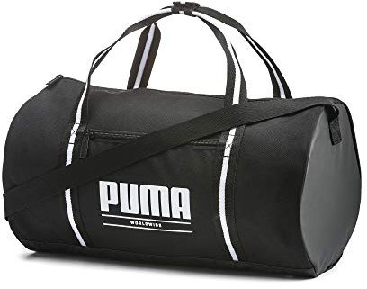 PUMA Damen WMN Core Base Barrel Bag Sporttasche, Black, OSFA