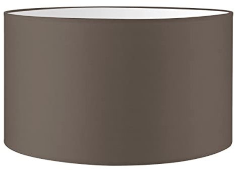 Home Sweet Home Moderner Lampenschirm Bling | Zylinder |40/40/22cm | Taupe | Stoff-Lampenschirm aus Baumwolle | für E27 Lampenfassung | RoHS-geprüft | geeignet für Stehleuchte