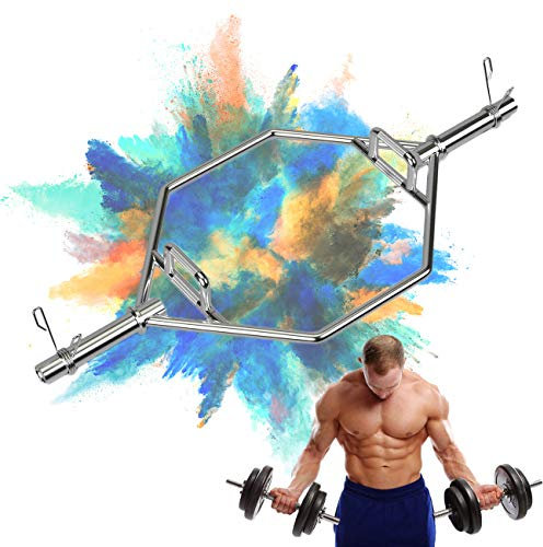 ZhiLianZhao Langhantel für Bizeps Trizeps, Professional Barbell Bar Trainingsstange Gewichtheben Übung, Übung Fitness